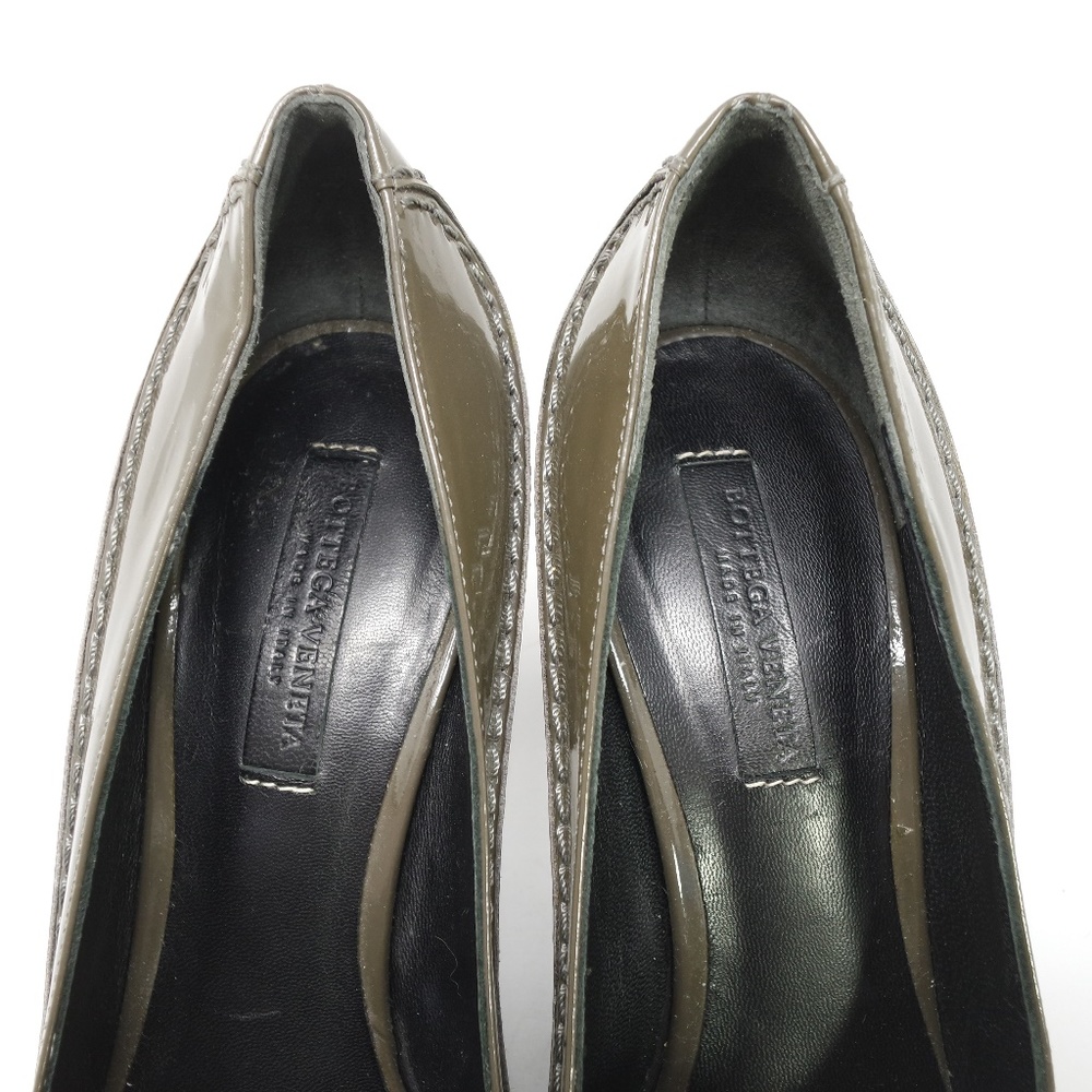 Bottega Veneta gray woven tassel heels pumps, 37 - Picture 7 of 7